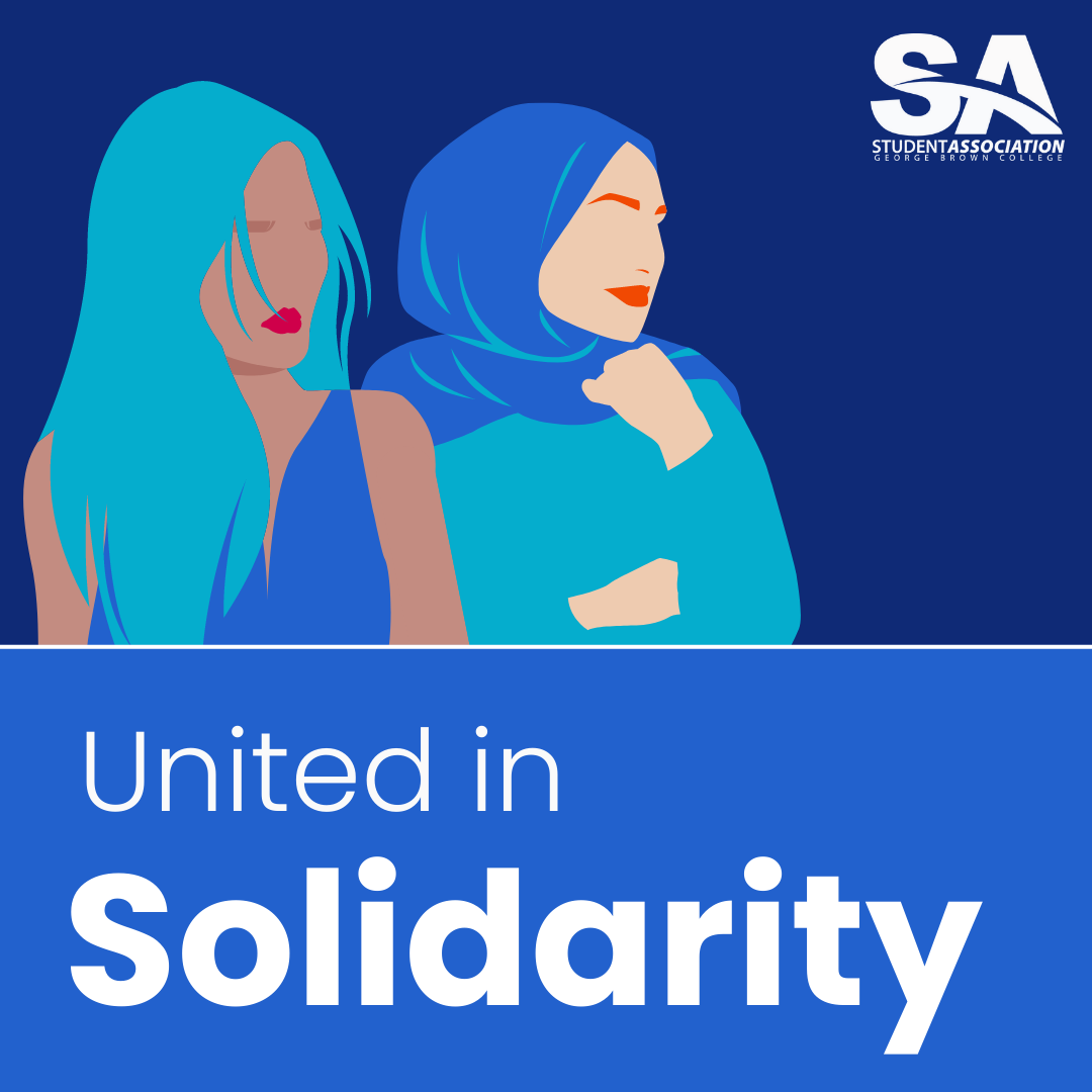 We stand inSolidarity with